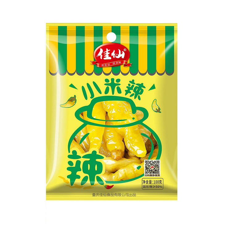 佳仙 小米辣 泡椒拌面火锅 配菜 1袋