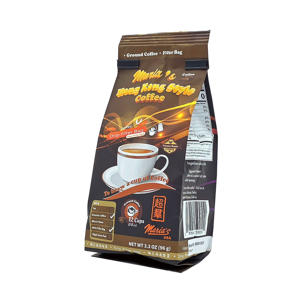 Maria's Hong Kong Style Coffee - (Drip Filter Bag) 12 count
