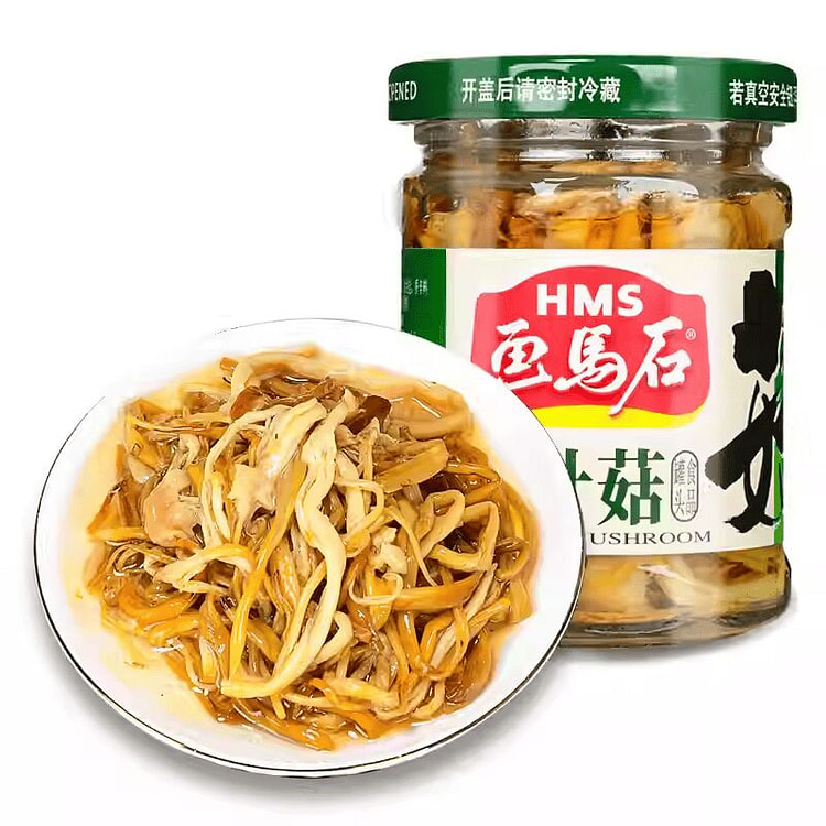 画马石 金针菇罐头 即食下饭配粥小吃170*1瓶 170 克