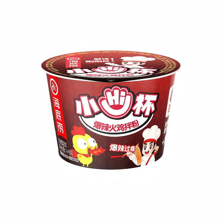 海底捞爆辣火鸡拌粉44g*3盒即食速食冲泡粉丝 132 克