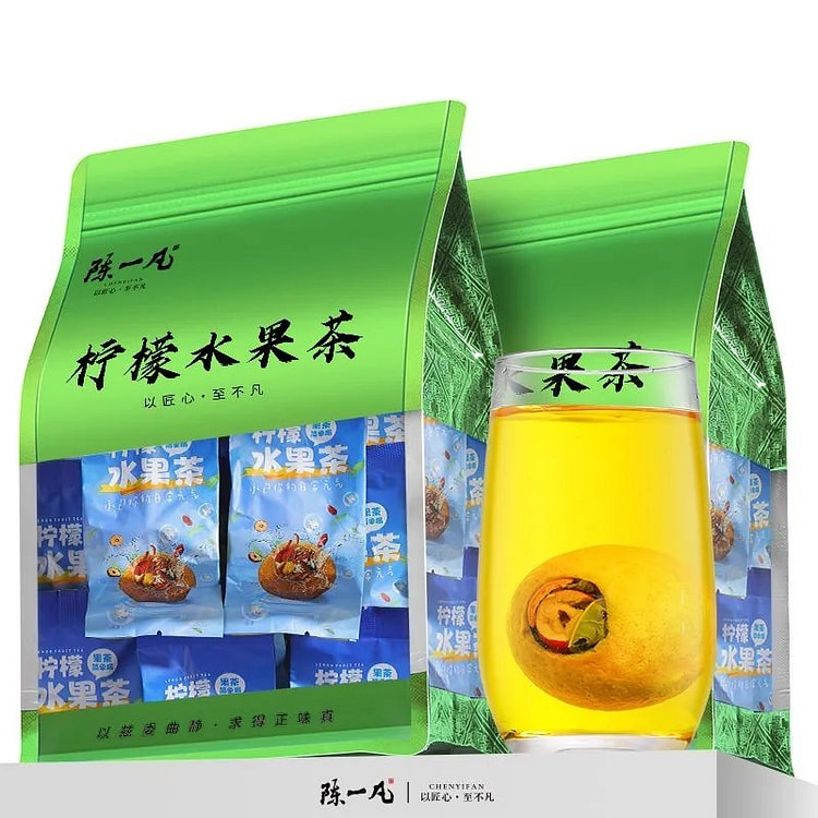 陈一凡柠檬水果茶红枣枸杞金桔葡萄陈皮茶250g 1 包