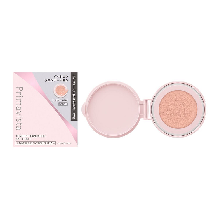 KAO Sofina Glow Cushion Pink Ochre 01 11.5g 11.5 g