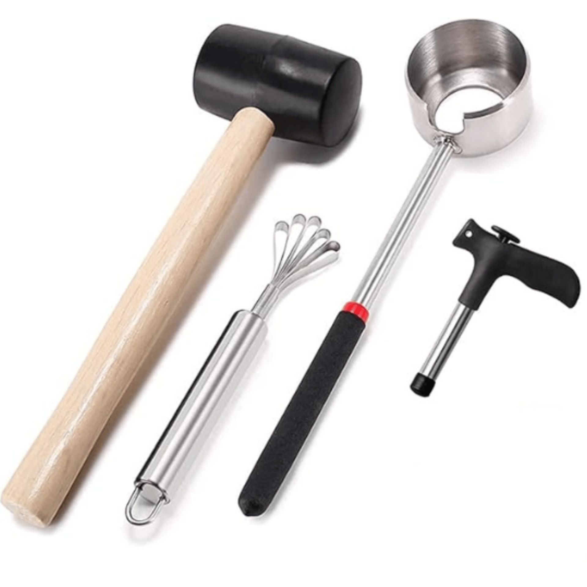 Coconut Opener Premium 4-Piece Set 4 each