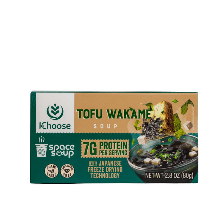Space Soup, Tofu Wakame, 20g, 4 Pack (NO CUP) 4 count