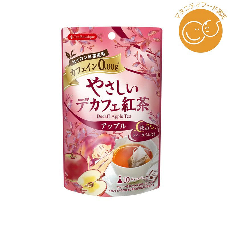 日本绿茶温和无咖啡因红茶苹果味 12g 1 份