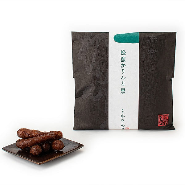 Azabu Juban Honey Karinto Black 60g 1 each