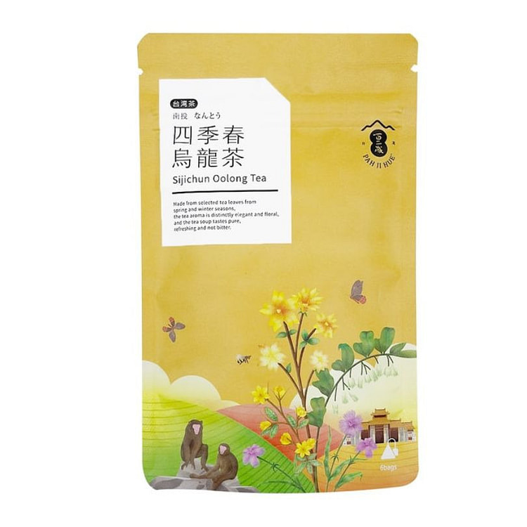 台湾【百二岁】四季春乌龙茶 2gx6包