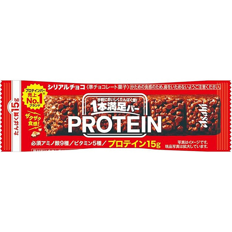 ASAHI 1 Manzoku Bar Protein Chocolate 39 g