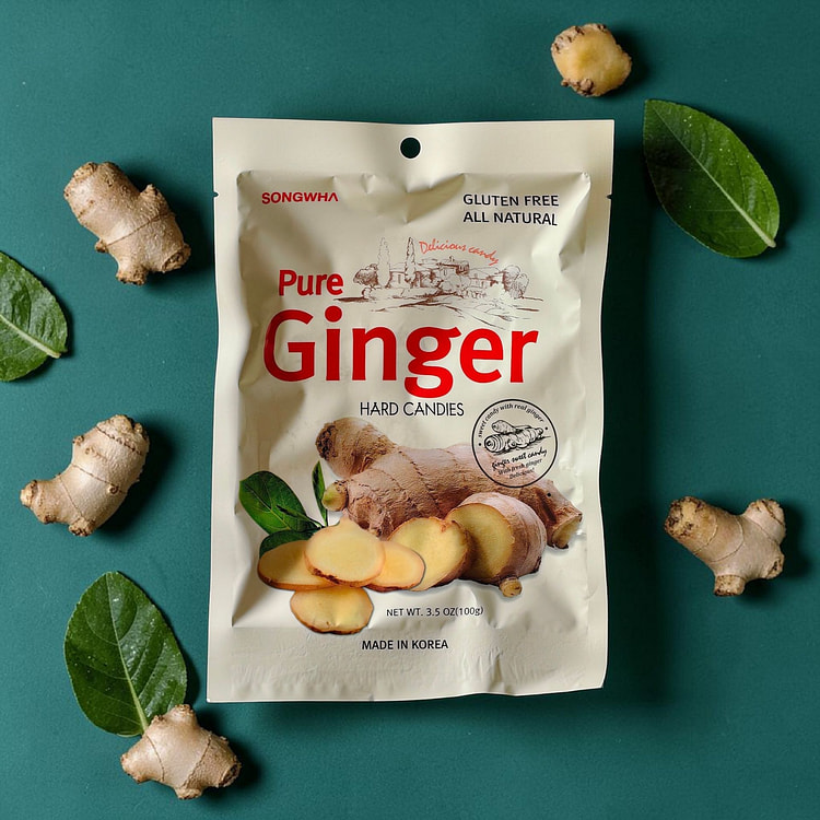 Songwha Pure Ginger Hard Candies 100 g