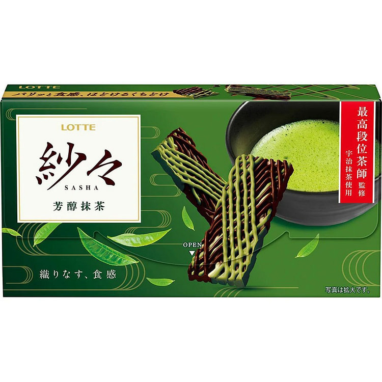 乐天 紗々 浓醇抹茶味 69g/