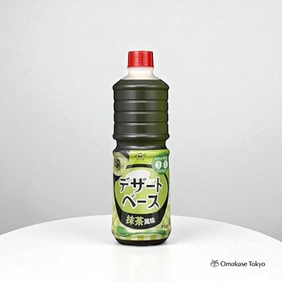 山佐醬油甜品底抹茶味 1000 毫升