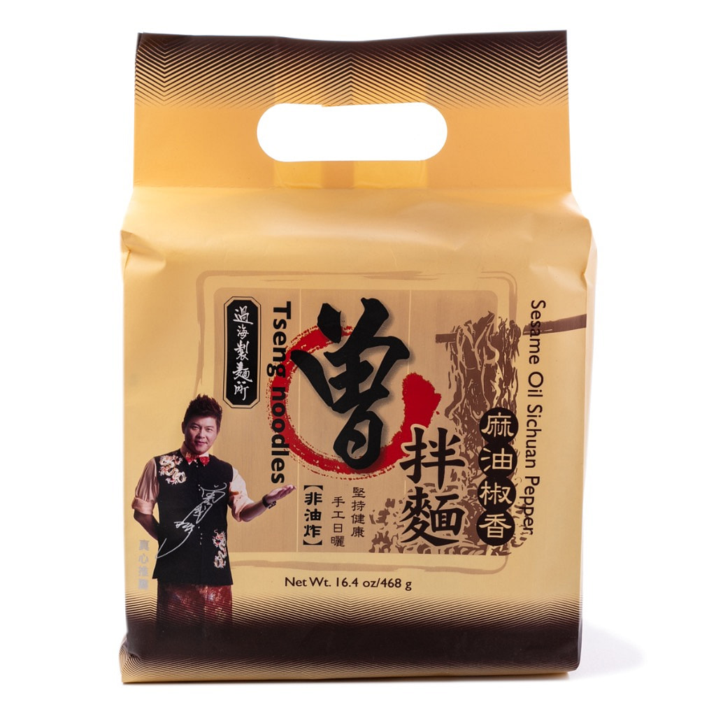 麺包み① Tseng Spicy ピリ辛即席まぜ麺 4袋入 468 グラム - Weee!