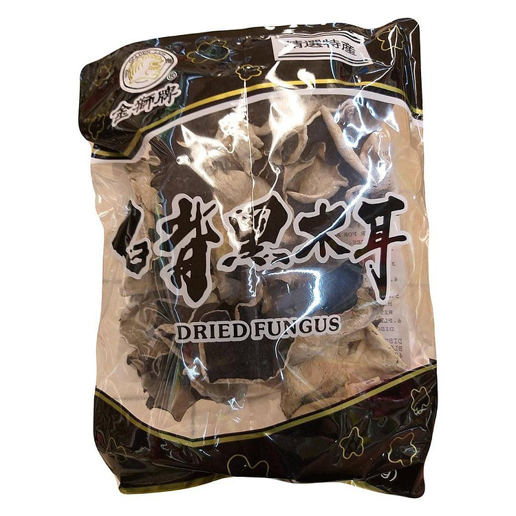 Golden Lion Dried Black Fungus 5oz