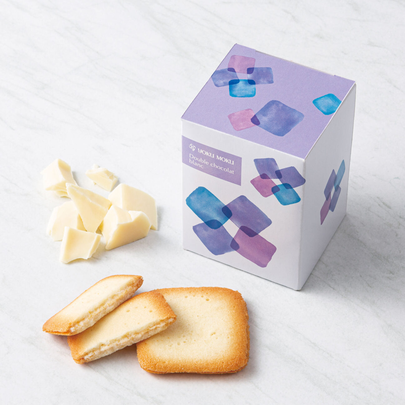 【日本直邮】YOKU MOKU 春夏限定 牛奶白巧克力夹心饼干 6块装 1 盒
