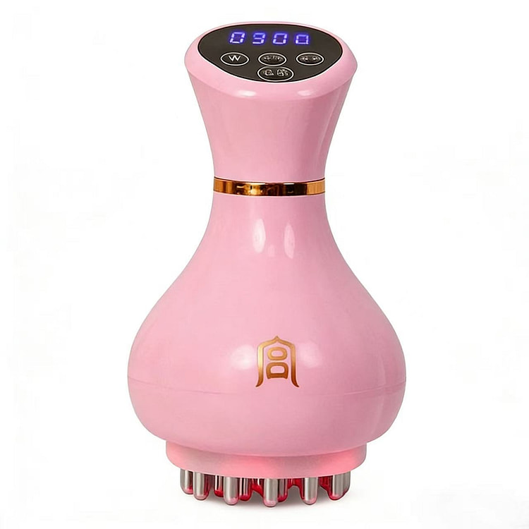 宫氏 智能按摩仪  震动加热9档揉腹粉色 1 个