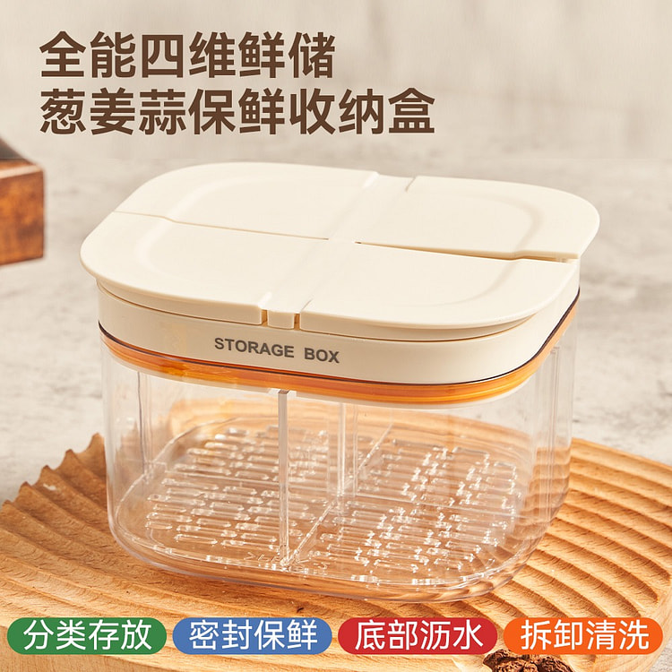 Airtight Storage Container for Scallions Ginger 1 count