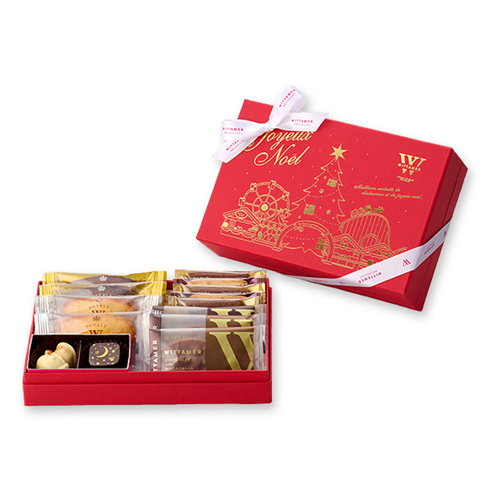 Wittamer 圣诞巧克力饼干 14枚 1 份