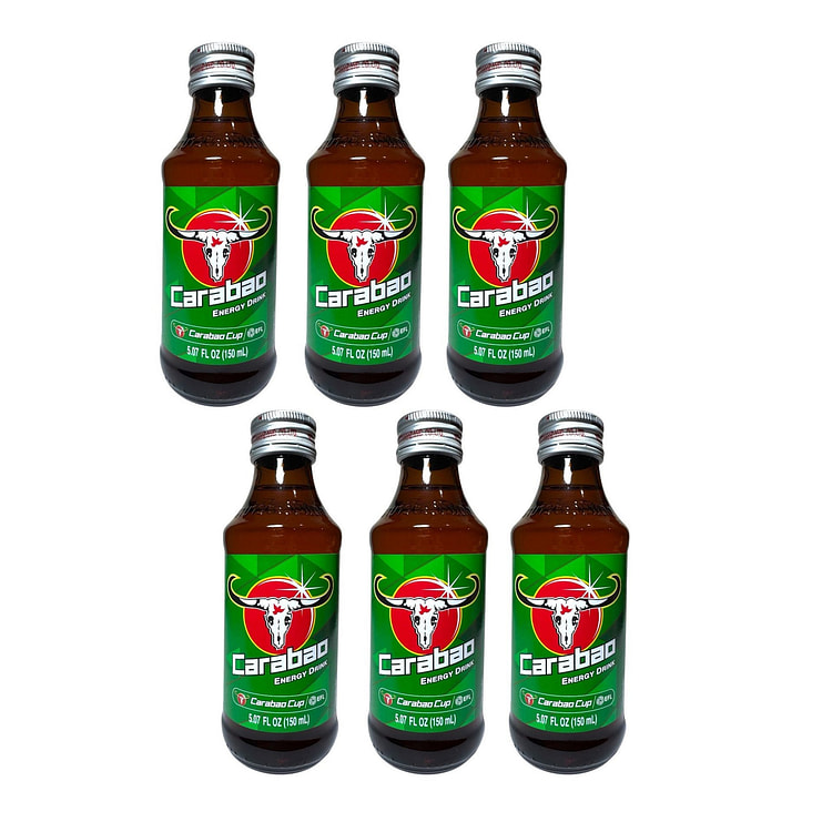Carabao Energy Drink Nuoc Tang Luc - Combo 150 ml*6 cans