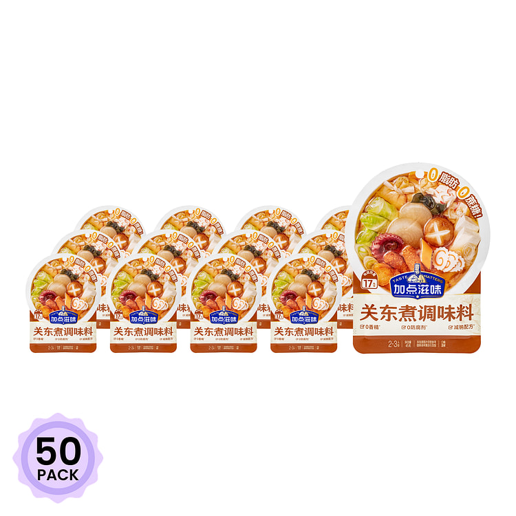 加点滋味 日式关东煮调味料 45 克*50 包