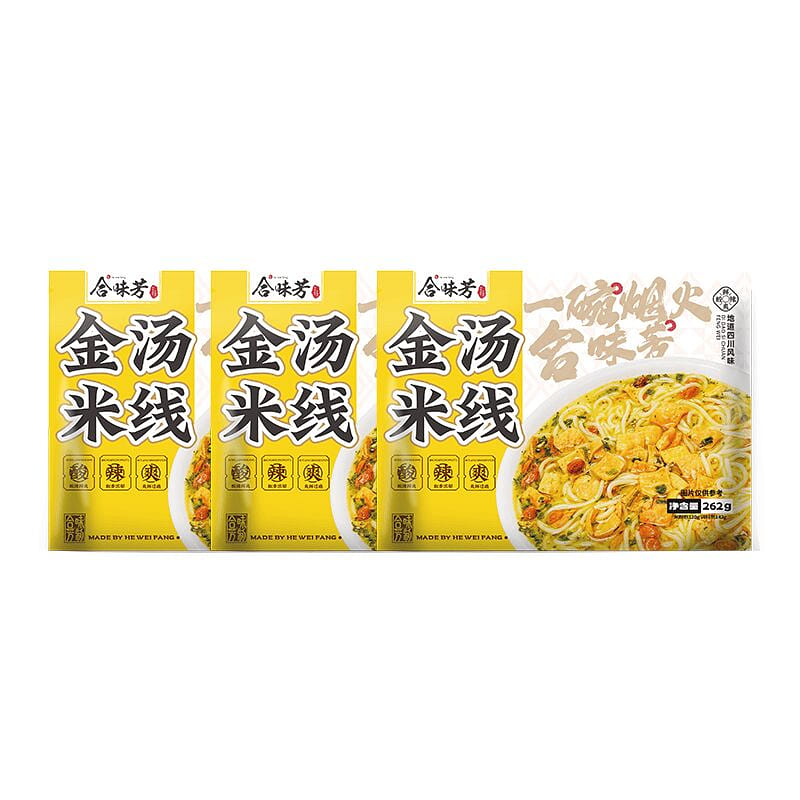 Pickled pepper rice noodles 262g*3bags 786 g