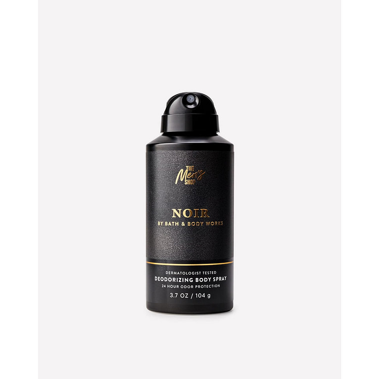 Bath & Body Works メンズ Signature Collection Noir デオドライズ ボディスプレー 3.7 oz