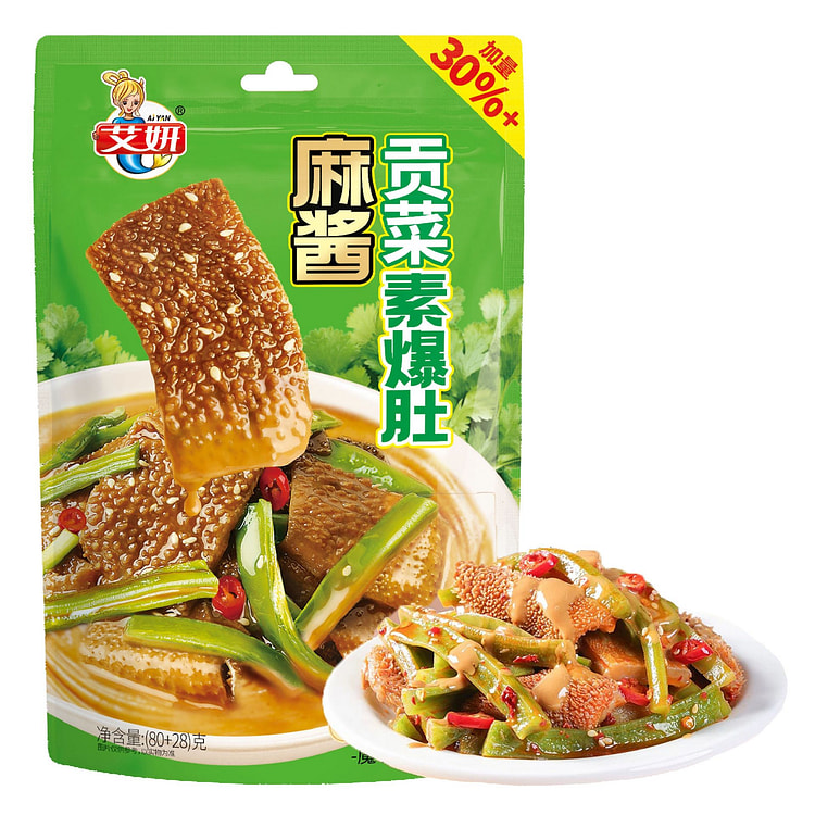 Aiyan Coriander Sesame Sauce Vegetarian Tripe 108 g