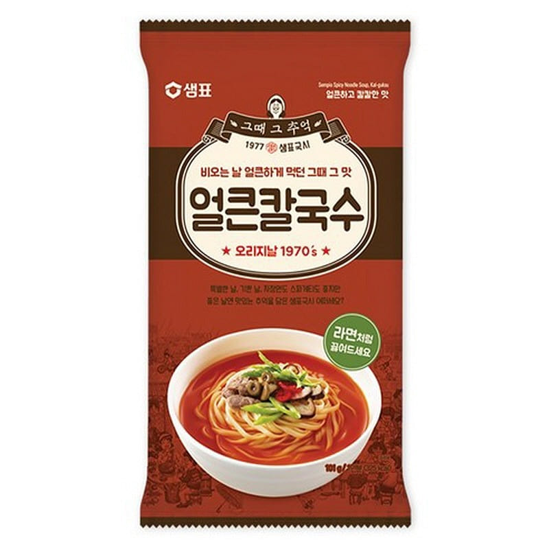 Sempio Instant Noodles Spicy Kalguksu 101 g