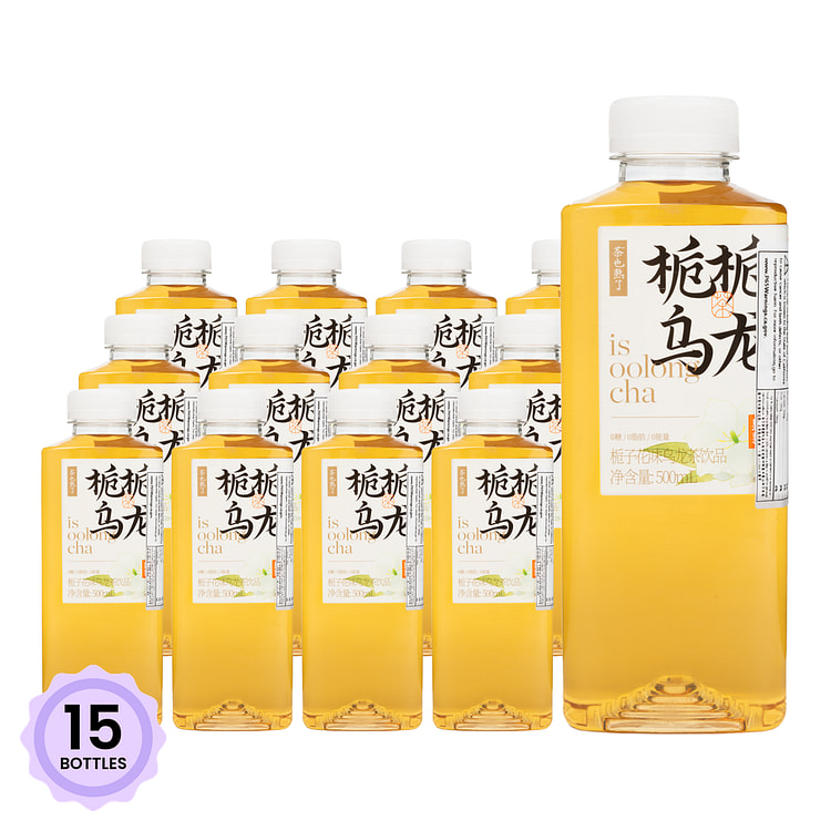 果子熟了 栀栀乌龙 栀子花味 500 毫升*15 瓶
