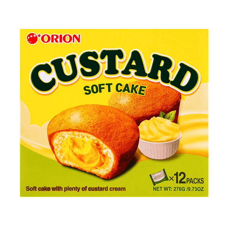 Orion Custard Soft Cake 9.73oz 1 each