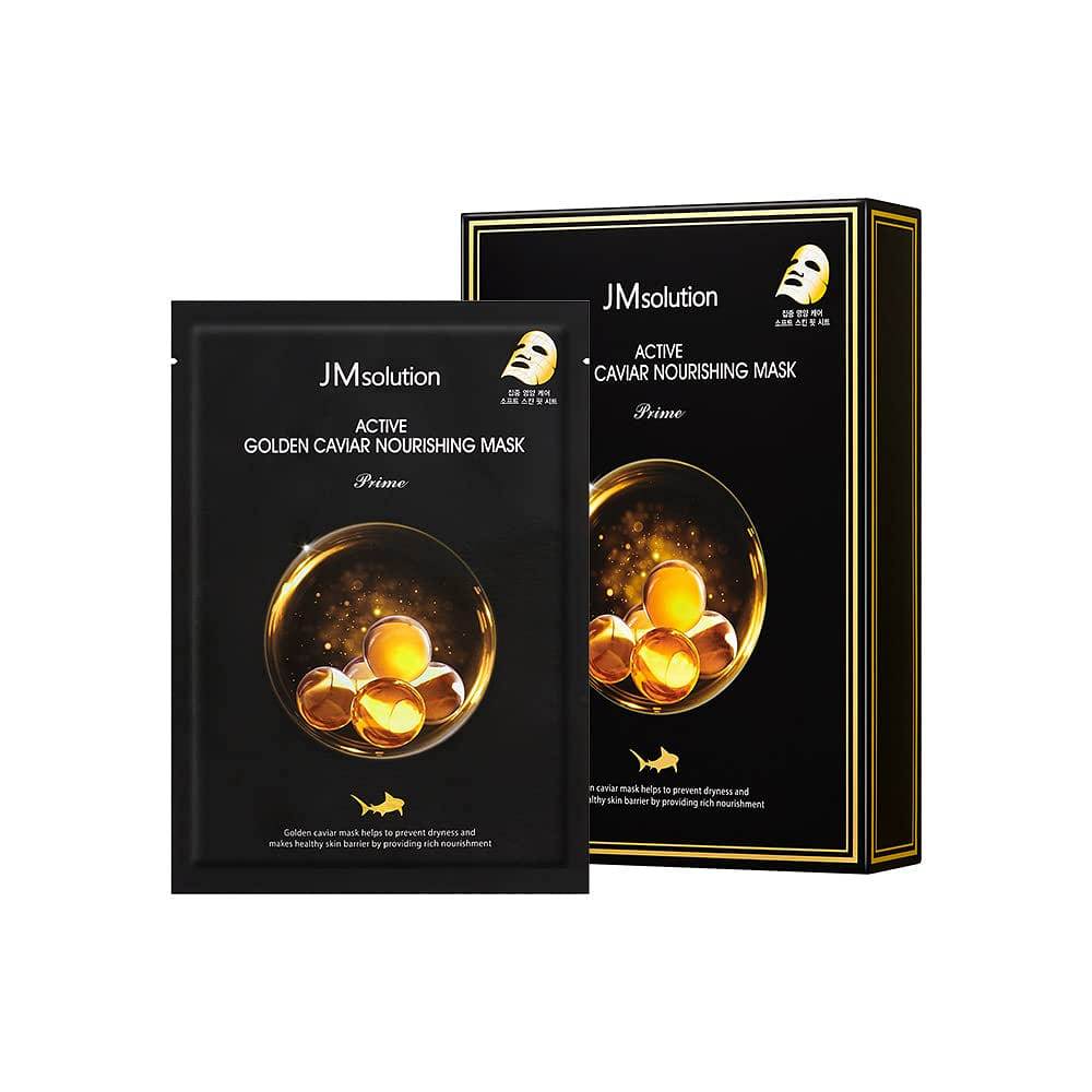JMsolution Active Golden Caviar Nourishing Mask10p 1 each