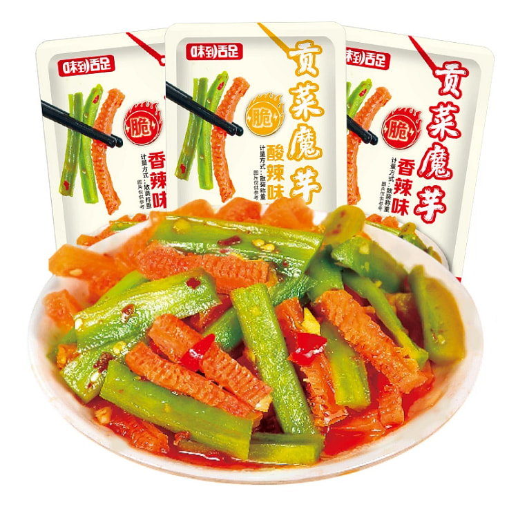 魔芋贡菜香辣味10克*1袋