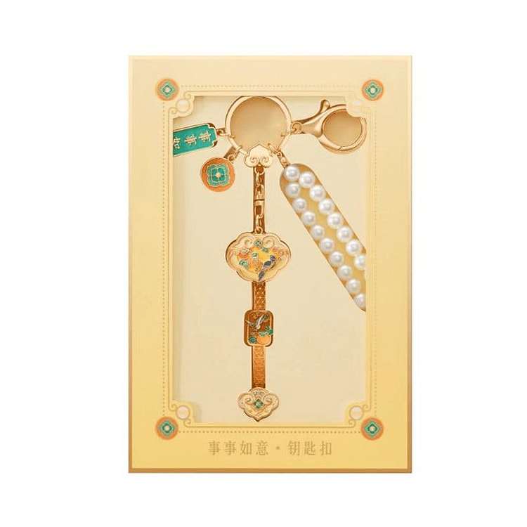 故宫淘宝 如意系列钥匙扣 事事如意 8cm*1件装 1 盒