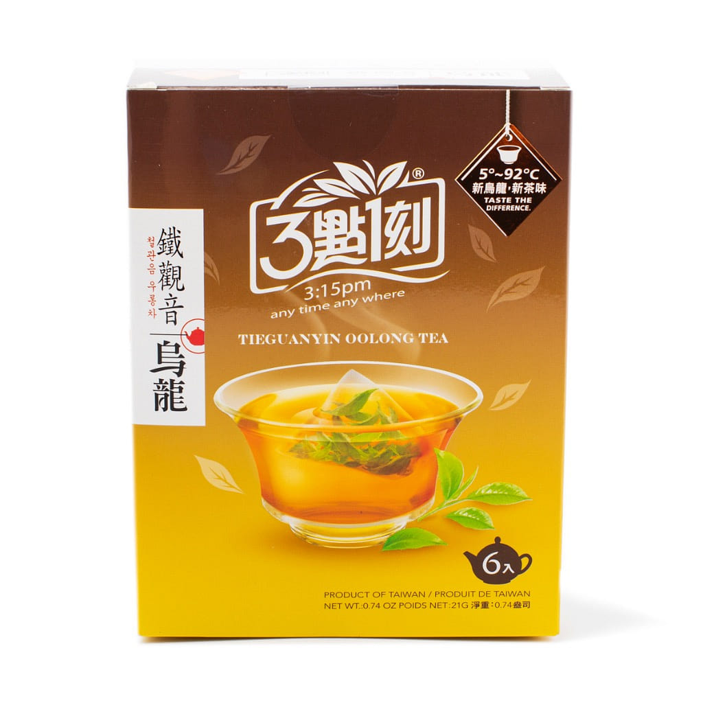 Chá Oolong Tieguanyin 3:15 0.12 onça(s)*6 pacotes