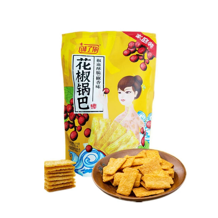 Weile You Sichuan Pepper Crispy Rice 276g*1 bag