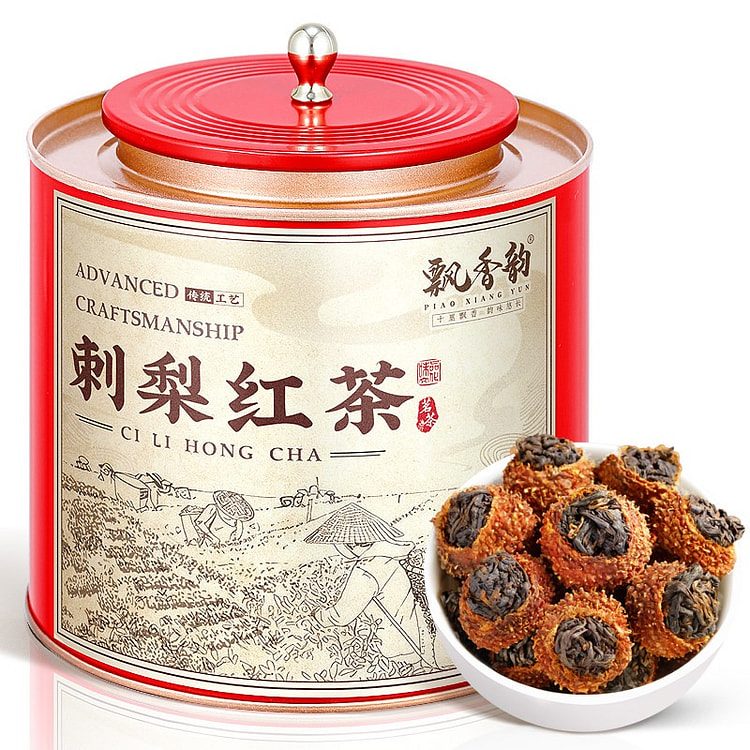 Piao xiang yun Prickly pear black tea 125g 125 g