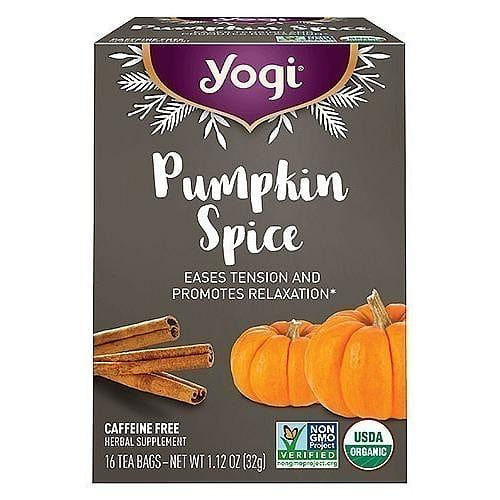 Yogi Pumpkin Spice Tea, 16 tea bags 16 count