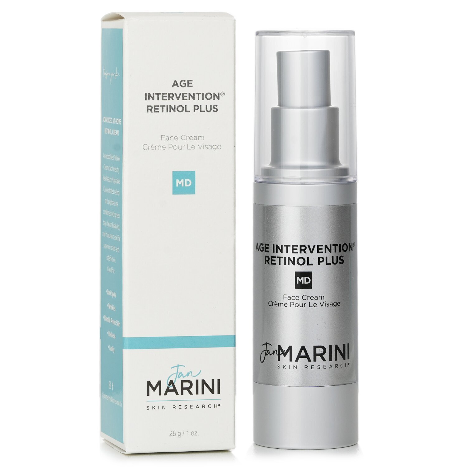 Jan Marini Age Intervention Retinol Plus MD Face Cream 28g/1oz - Weee!