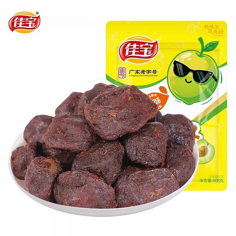 佳宝酱梅子梅肉酸甜蜜饯果脯解腻65g*2袋 130 克