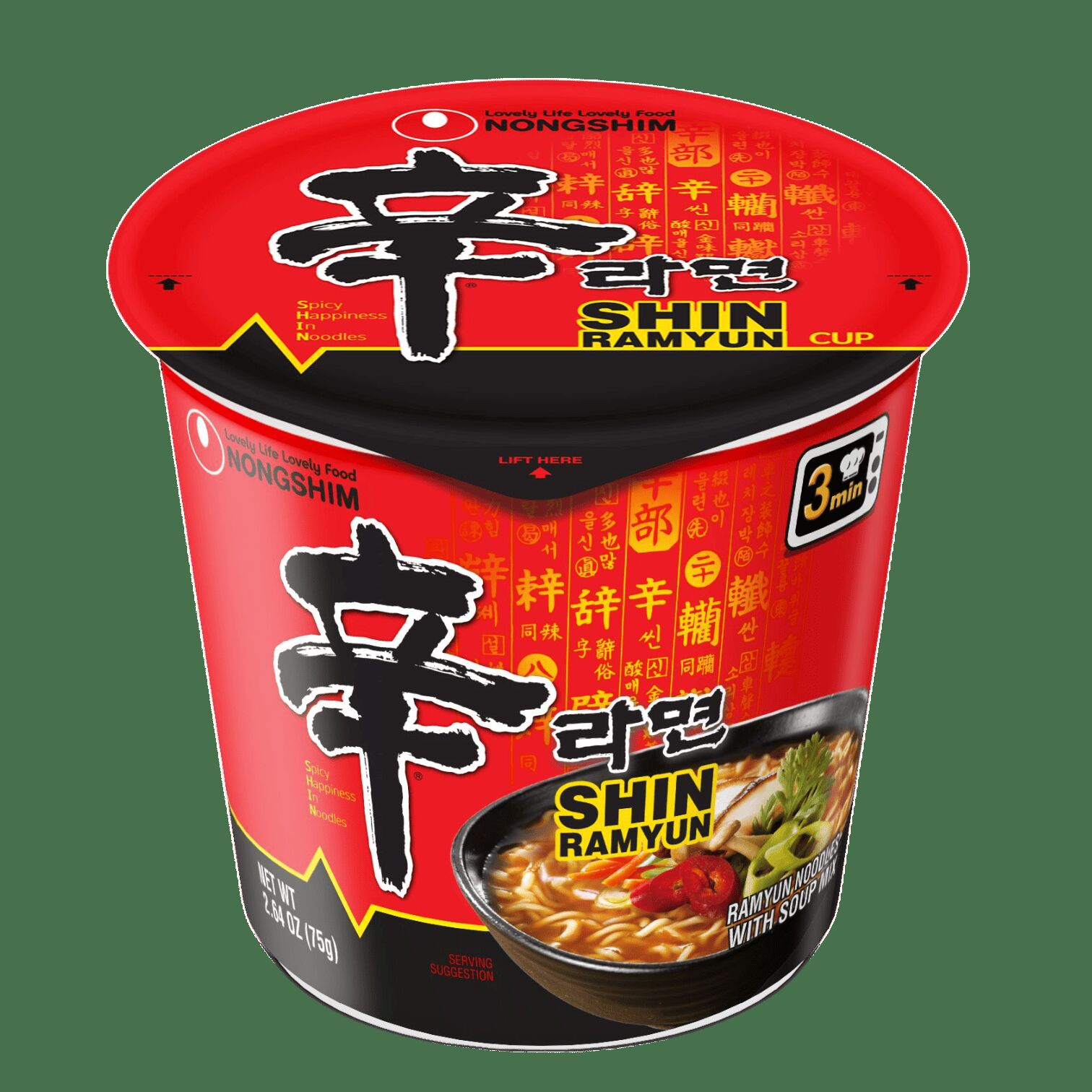 農心 辛拉麪(6杯裝) 1 份