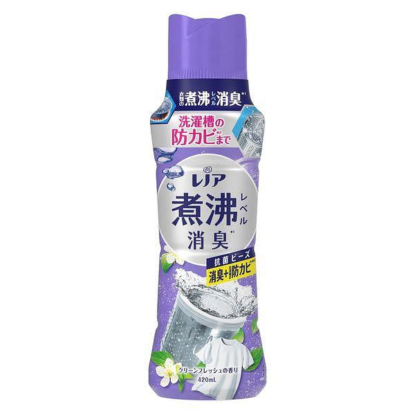 P&G レノア煮沸レベル消臭抗菌ビーズ 消臭防カビ クリーンフレッシュ 420ml 1 個