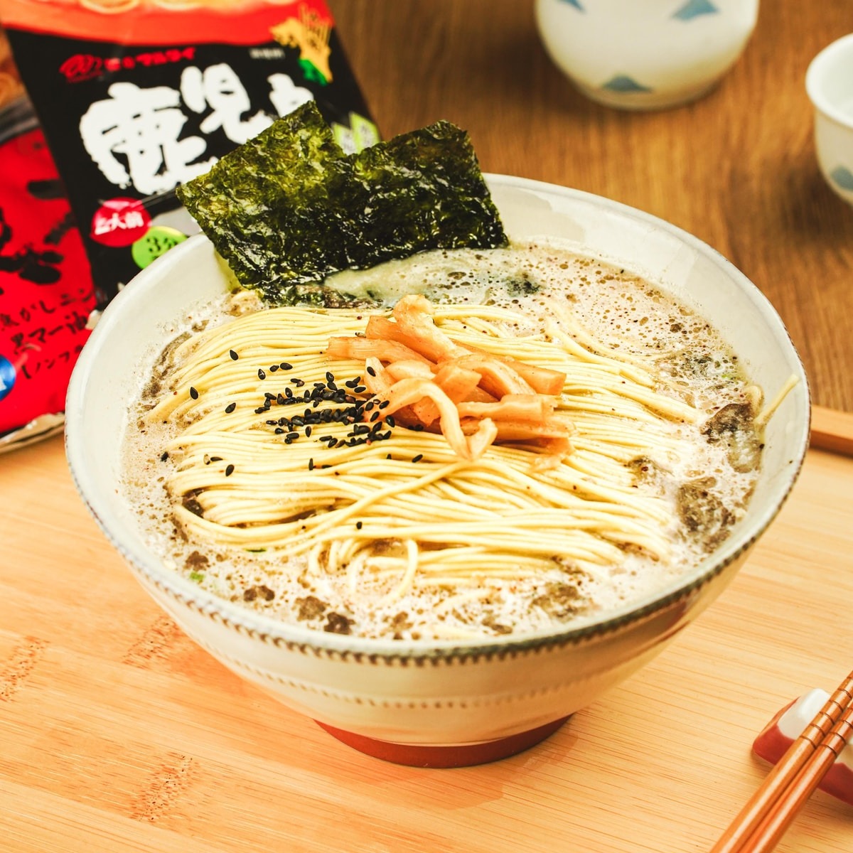 鹿児島黒豚とんこつラーメン - Weee!