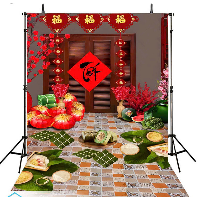 Phông Chụp Hình Tết Nguyên Đán – Dạng Đứng Loại 3 (180×300 cm) 1 phần