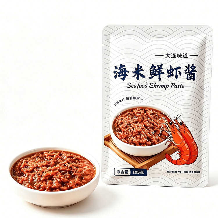 海米鲜虾酱开袋即食海虾酱拌面拌饭酱105g 105 克
