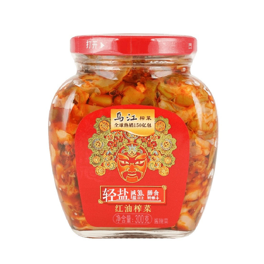 Wujiang Hot Spicy Flavor Maustard Tuber 300 g