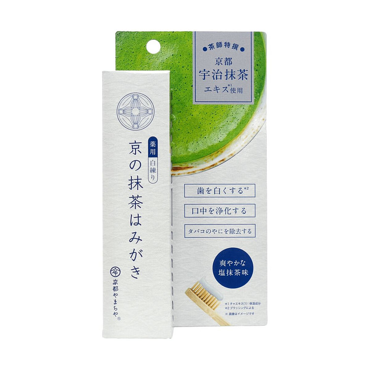 Kyoto Uji Matcha Toothpaste, Medicinal White Paste 60 g (min 3)