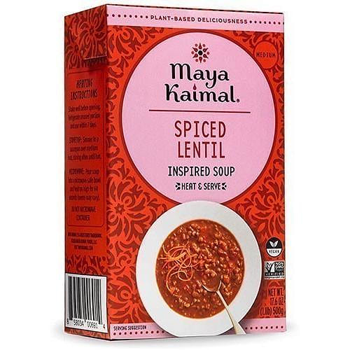 Maya Kaimal Spiced Lentil Soup, 17.64 oz pack 17.64 oz
