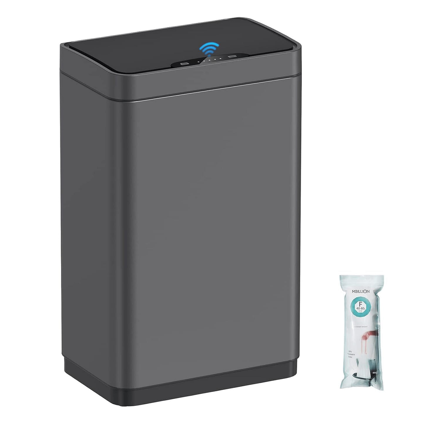 16 Gallon Motion Sensor Trash Can,Touchless Automa 1 can