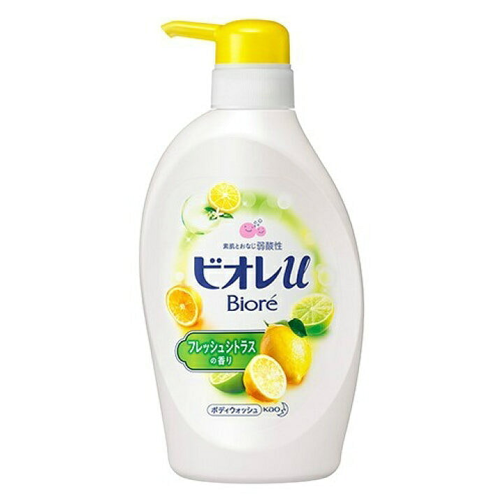 花王 ビオレu フレッシュシトラスの香り ポンプ 480ml