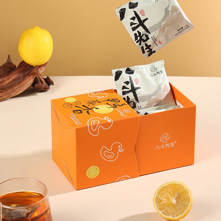 八斗先生 鸭屎香柠檬茶茶包单枞柠檬 35g*1盒