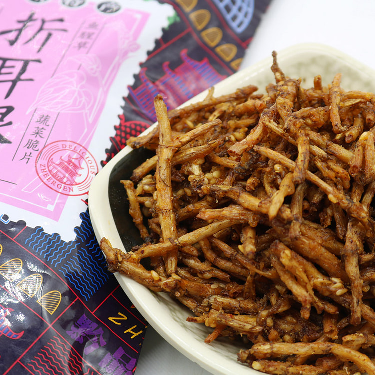贵州特产麻辣折耳根油炸鱼腥草105g*1袋装 105 克
